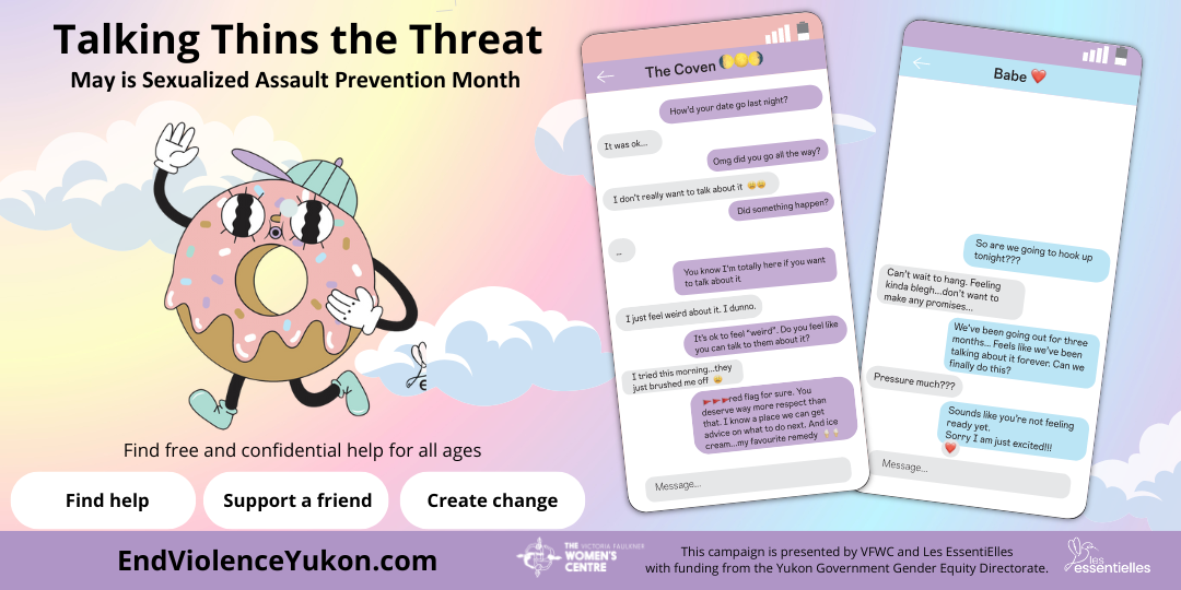 May is Sexualized Assault Prevention Month!